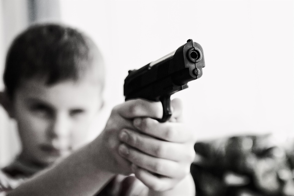 ozbrojené dítě